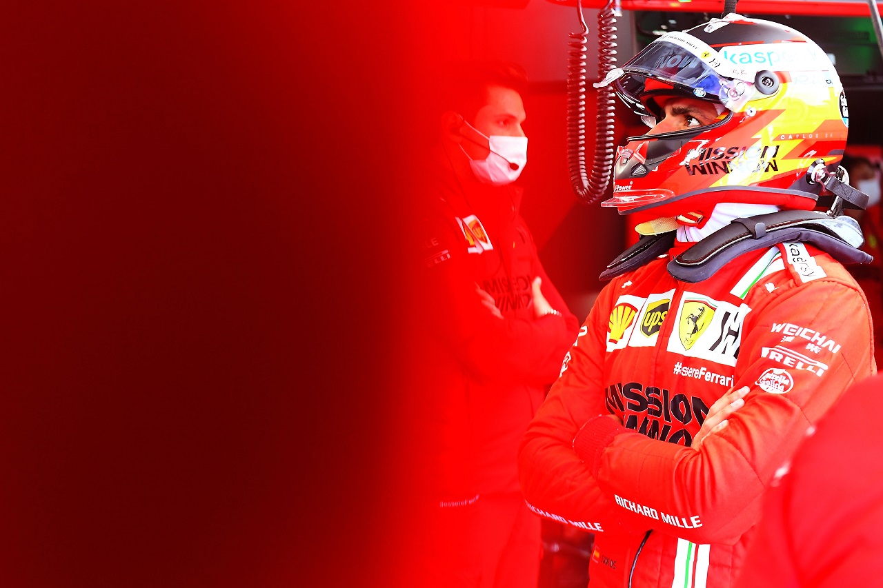 2021年F1第2戦エミリア・ロマーニャGP　カルロス・サインツJr.（フェラーリ）