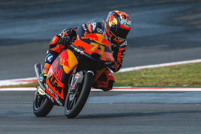 2021年MotoGP第3戦ポルトガルGP Moto3クラス　佐々木歩夢（Red Bull KTM Tech 3）