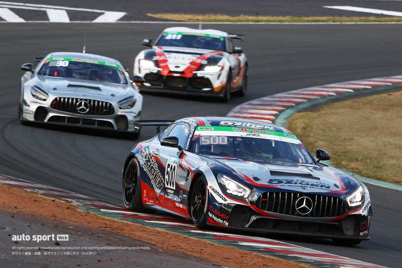 500号車 5ZIGEN AMG GT4 （⼤塚隆⼀郎／⾦⽯年弘／J.パーソンズ）