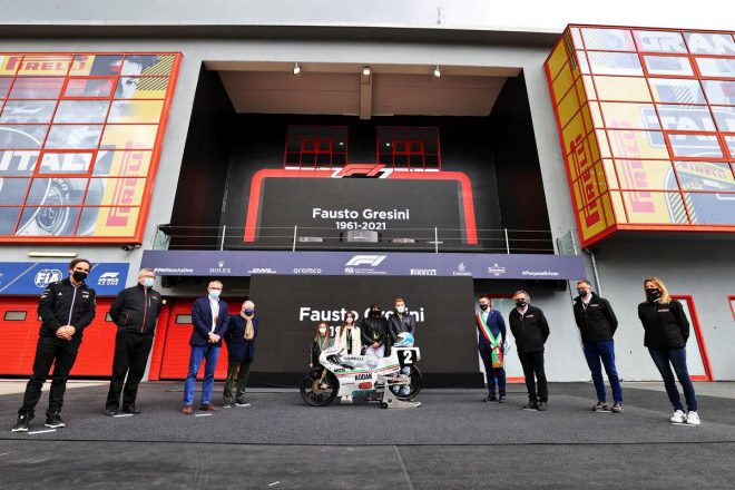 2021年F1第2戦エミリア・ロマーニャGP　故ファウスト・グレシーニへの追悼