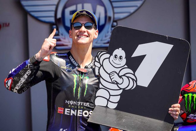 2021年MotoGP第3戦ポルトガルGP ファビオ・クアルタラロ(モンスターエナジー・ヤマハMotoGP)