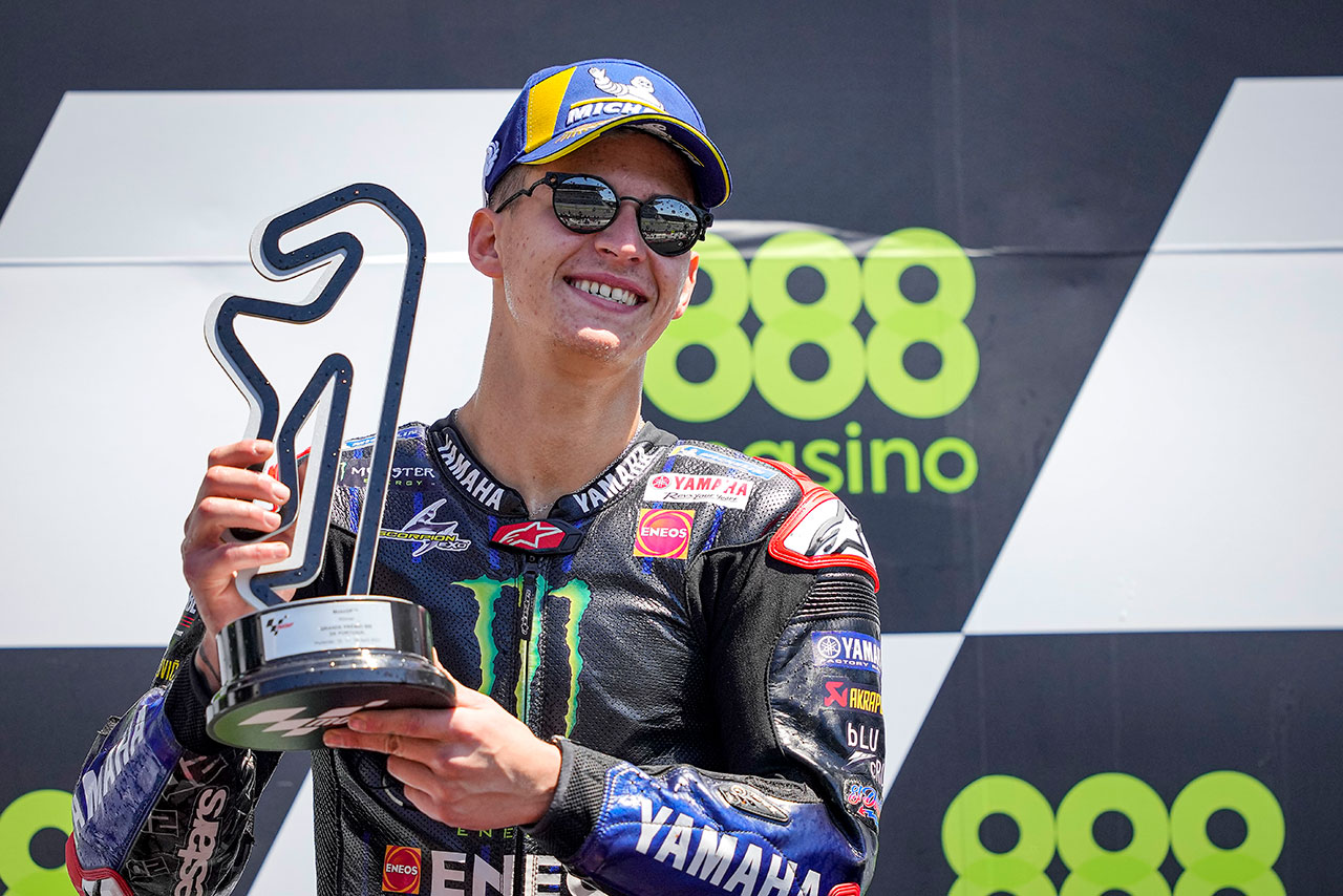 ファビオ・クアルタラロ（モンスターエナジー・ヤマハMotoGP）