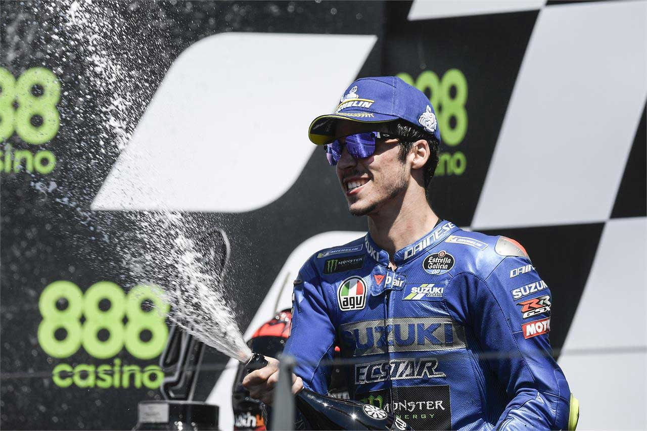 2021年MotoGP第3戦ポルトガルGP決勝3位　ジョアン・ミル（チーム・スズキ・エクスター）