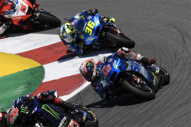 2021年MotoGP第3戦ポルトガルGP決勝　アレックス・リンス（チーム・スズキ・エクスター）