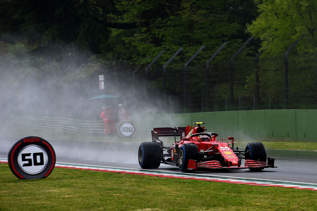 2021年F1第2戦エミリア・ロマーニャGP　カルロス・サインツJr.（フェラーリ）