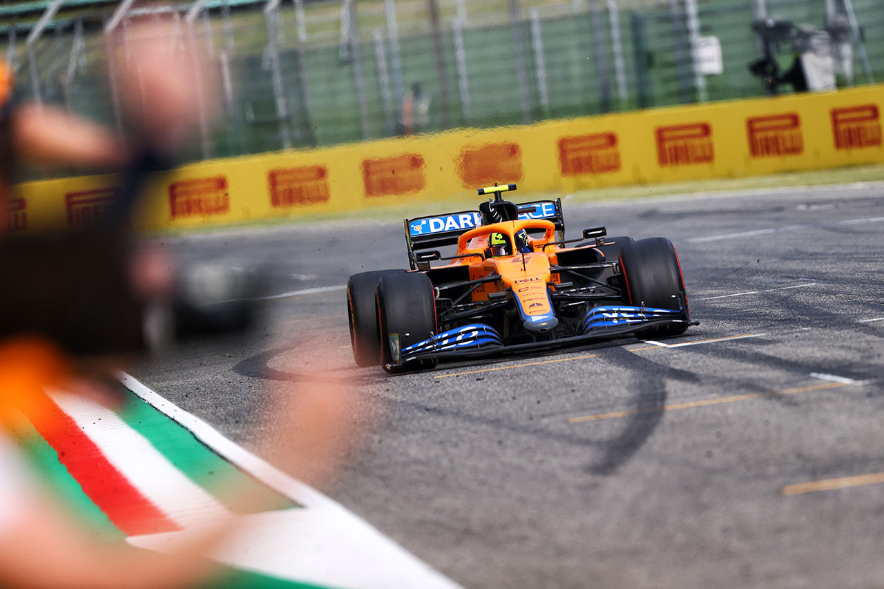 2021年F1第2戦エミリア・ロマーニャGP　ランド・ノリス（マクラーレン）