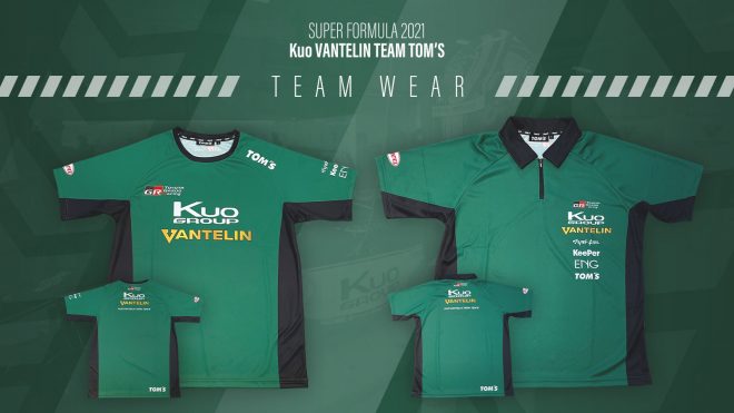 Kuo VANTELIN TEAM TOM’S Tシャツ／ZIPポロシャツ