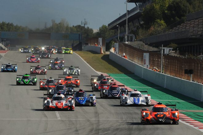 2021年ELMS第1戦バルセロナのスタートシーン