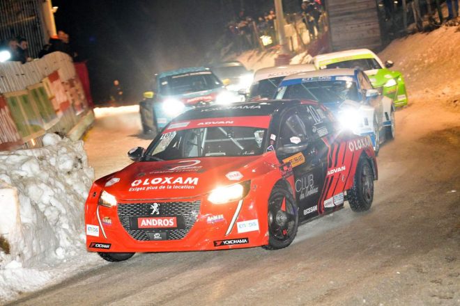 “e-Trophee Andros(アンドロス・e-トロフィー)”で、4WS機構を持つEVのプジョー208を走らせたシルヴィアン・ピュシーが参戦する