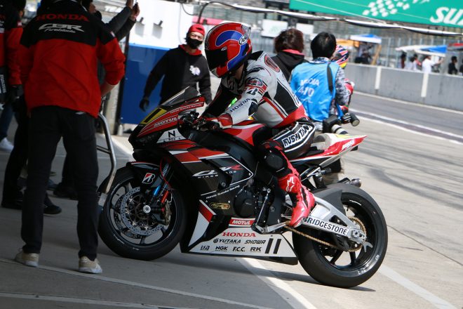 亀井雄大（Honda Suzuka Racing Team）／2021年全日本ロード第2戦鈴鹿2&4レース JSB1000 ART走行