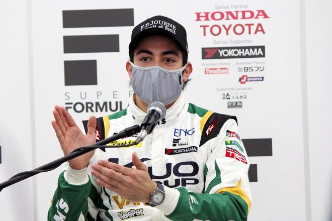 2021スーパーフォーミュラ第2戦鈴鹿　会見に出席したジュリアーノ・アレジ（Kuo VANTELIN TEAM TOM’S）