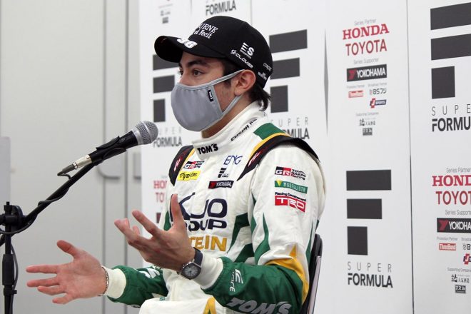 2021スーパーフォーミュラ第2戦鈴鹿　会見に出席したジュリアーノ・アレジ（Kuo VANTELIN TEAM TOM’S）