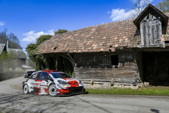 エルフィン・エバンス（トヨタ・ヤリスWRC）　　2021年WRC第3戦クロアチア