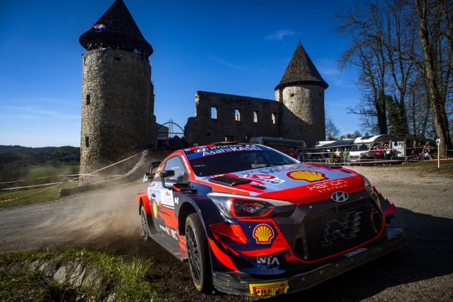 ティエリー・ヌービル（ヒュンダイi20クーペWRC）　　2021年WRC第3戦クロアチア