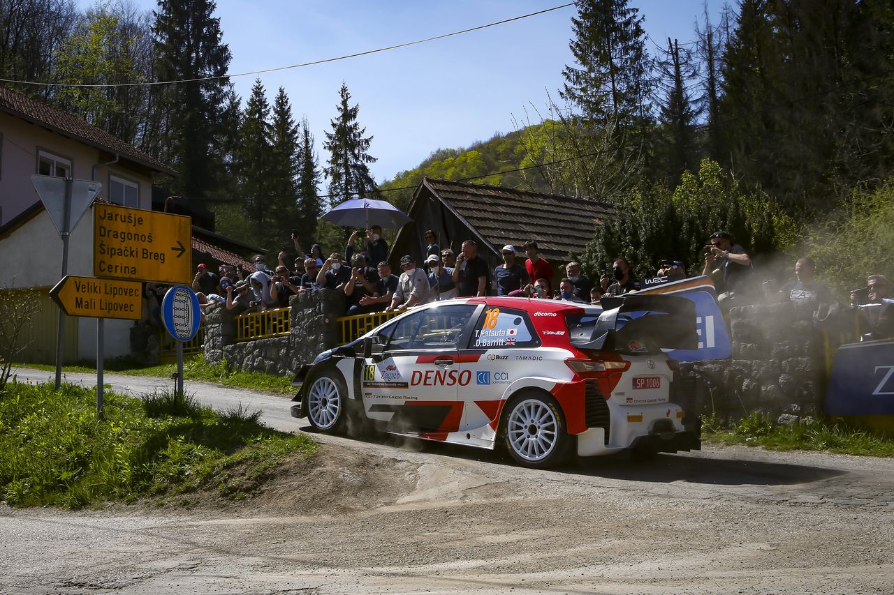 勝田貴元（トヨタ・ヤリスWRC）　　2021年WRC第3戦クロアチア