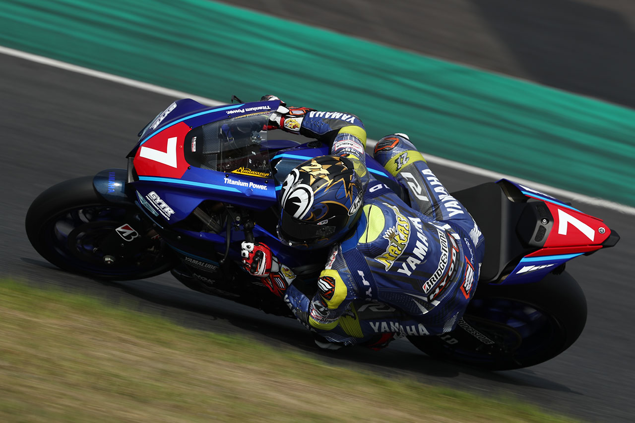 中須賀克行（YAMAHA FACTORY RACING TEAM）／2021年全日本ロード第2戦鈴鹿2&4レース JSB1000