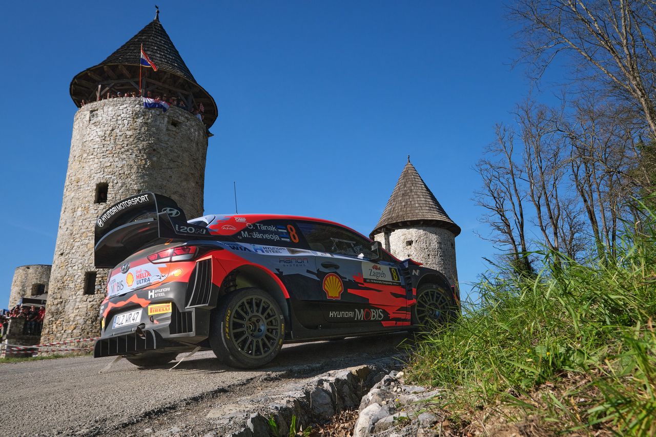 オット・タナク（ヒュンダイi20クーペWRC）　2021年WRC第3戦クロアチア