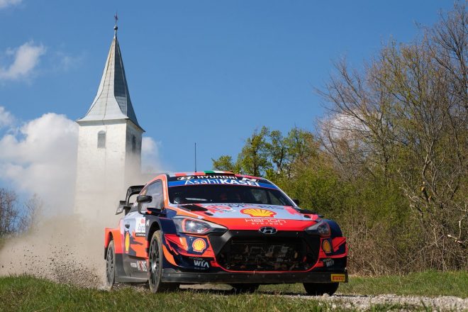 クレイグ・ブリーン（ヒュンダイi20クーペWRC）　2021年WRC第3戦クロアチア