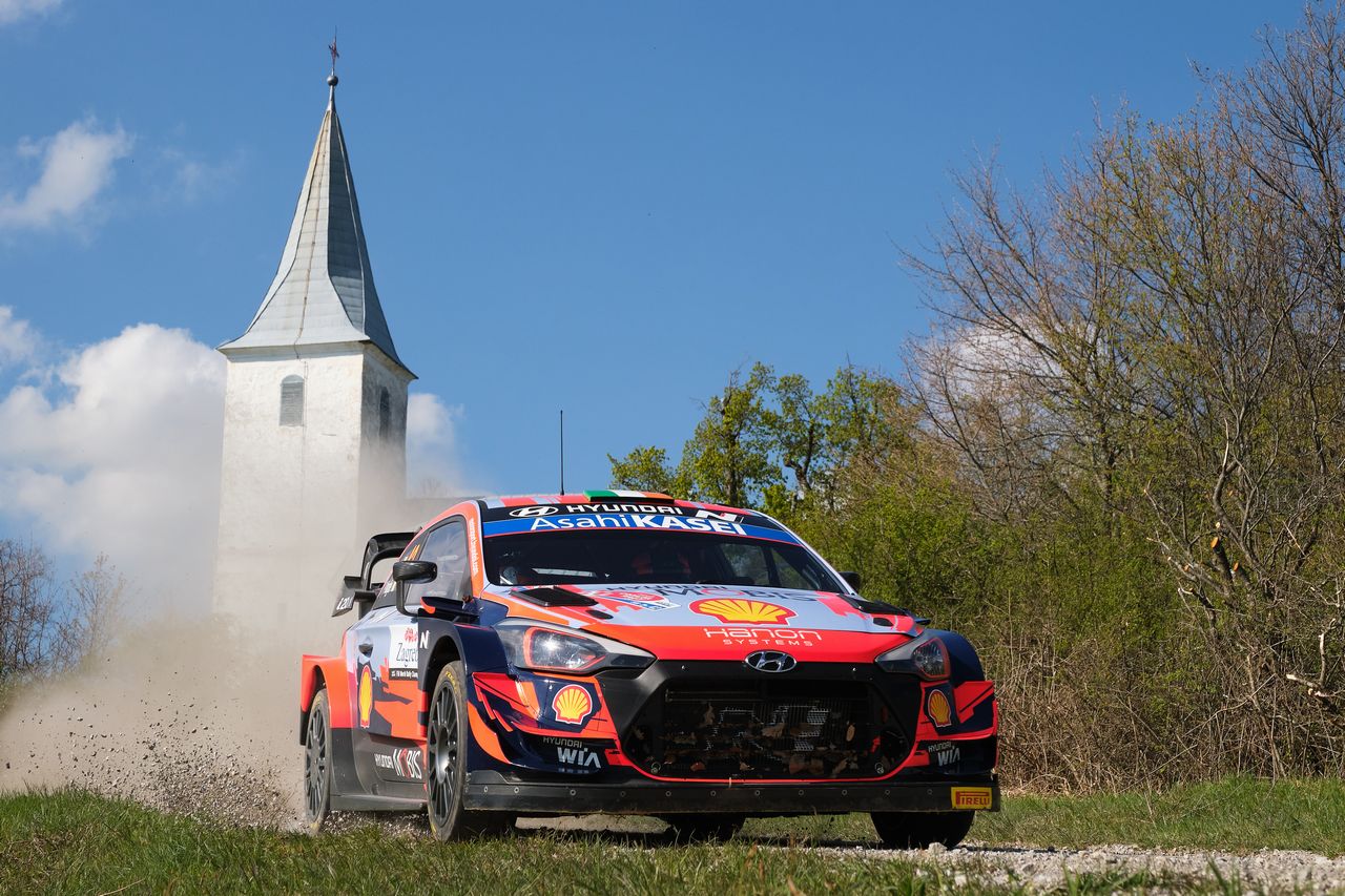 クレイグ・ブリーン（ヒュンダイi20クーペWRC）　2021年WRC第3戦クロアチア