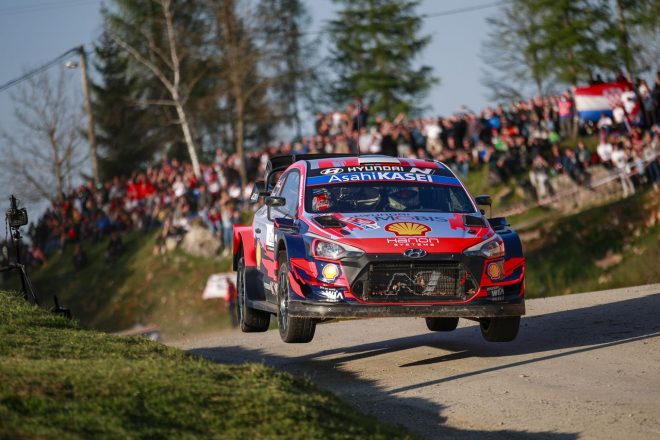 オット・タナク（ヒュンダイi20クーペWRC）　2021年WRC第3戦クロアチア