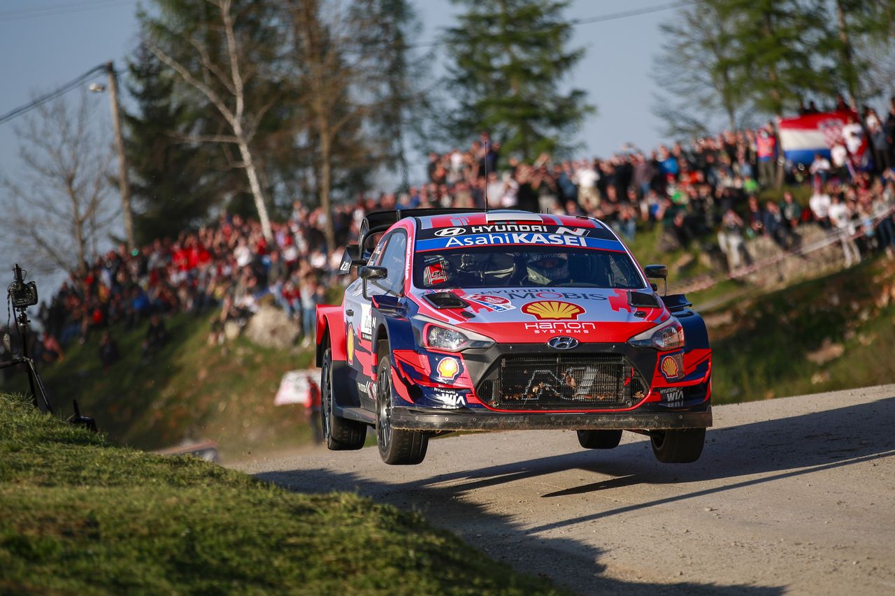 オット・タナク（ヒュンダイi20クーペWRC）　2021年WRC第3戦クロアチア