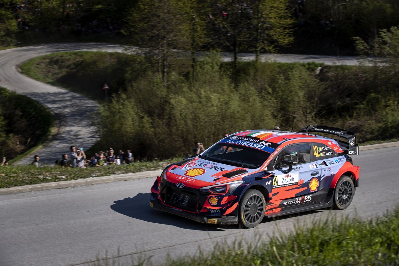 クレイグ・ブリーン（ヒュンダイi20クーペWRC）　2021年WRC第3戦クロアチア