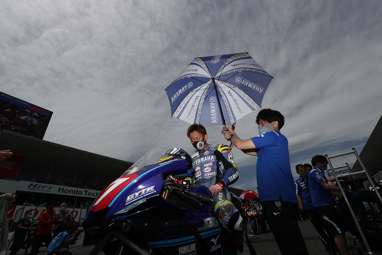中須賀克行（YAMAHA FACTORY RACING TEAM）／2021年全日本ロード第2戦鈴鹿2&4レース JSB1000 レース2