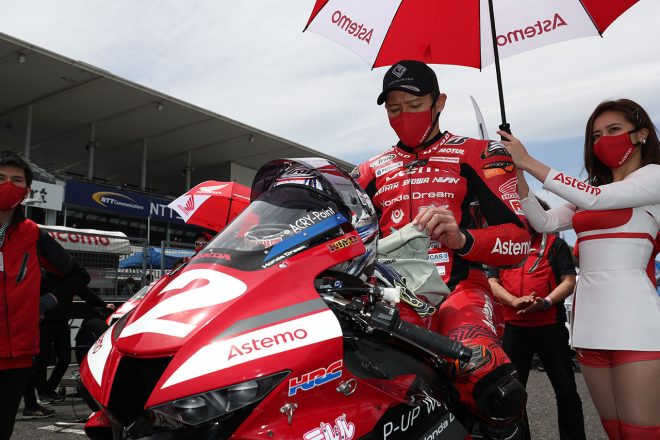 清成龍一（Astemo Honda Dream SI Racing）／2021年全日本ロード第2戦鈴鹿2&4レース JSB1000 レース2