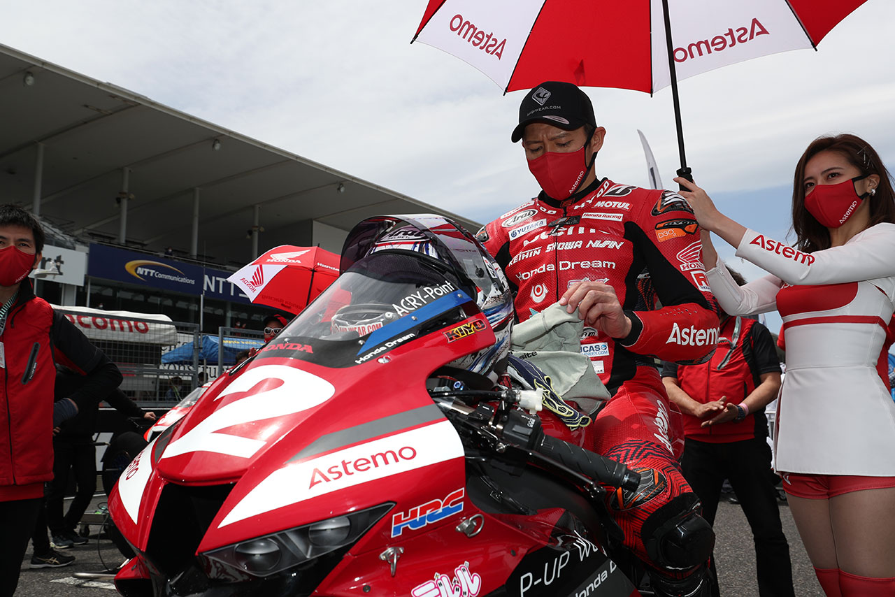 清成龍一（Astemo Honda Dream SI Racing）／2021年全日本ロード第2戦鈴鹿2&4レース JSB1000 レース2