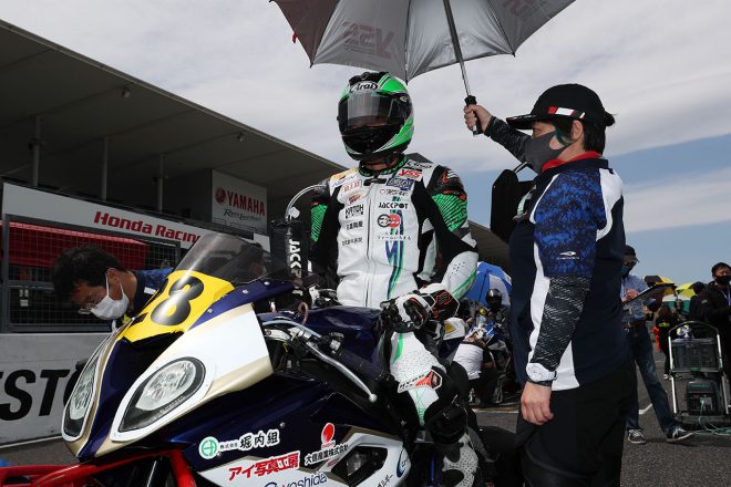 東村伊佐三（信州活性プロジェクトTeam長野）／2021年全日本ロード第2戦鈴鹿2&4レース JSB1000 レース2