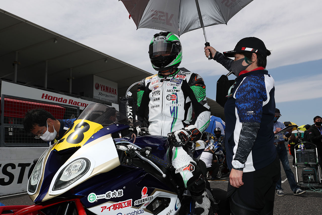 東村伊佐三（信州活性プロジェクトTeam長野）／2021年全日本ロード第2戦鈴鹿2&4レース JSB1000 レース2