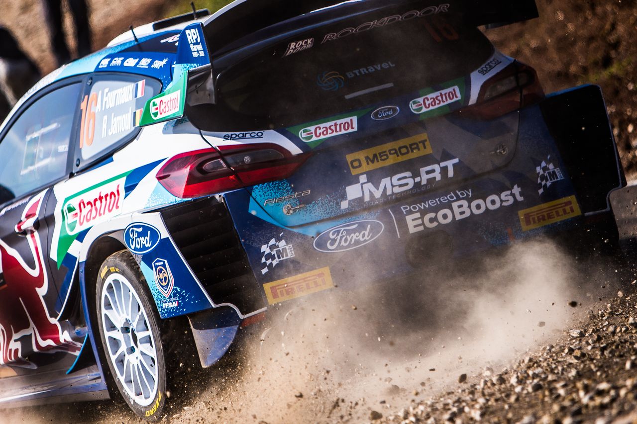 エイドリアン・フルモー（フォード・フィエスタWRC）　2021年WRC第3戦クロアチア