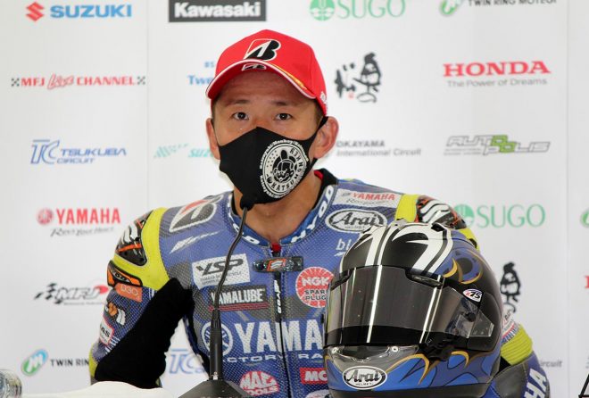 中須賀克行（YAMAHA FACTORY RACING TEAM）／2021年全日本ロード第2戦鈴鹿2&4レース JSB1000 レース2
