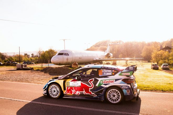 エイドリアン・フルモー（フォード・フィエスタWRC）　2021年WRC第3戦クロアチア