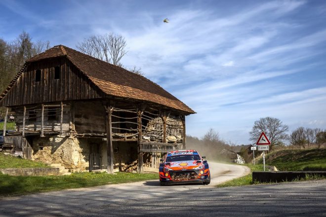 オット・タナク（ヒュンダイi20クーペWRC）　2021年WRC第3戦クロアチア