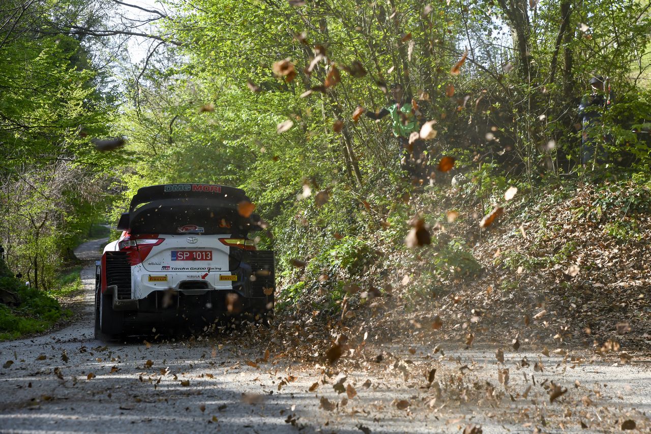 エルフィン・エバンス（トヨタ・ヤリスWRC）　2021年WRC第3戦クロアチア