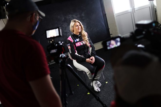 昨季PMRからのスポット参戦を経て、2021年はFK8型ホンダ・シビック・タイプRを操ることになったジェイド・エドワーズ