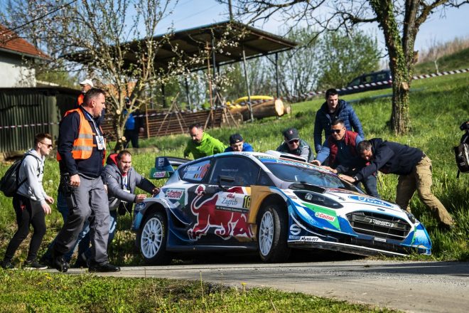 アドリアン・フルモー（フォード・フィエスタWRC）　2021年WRC第3戦クロアチア