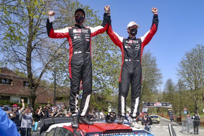 WRC初開催のクロアチアで初代ウイナーとなったセバスチャン・オジエ/ジュリアン・イングラシア組