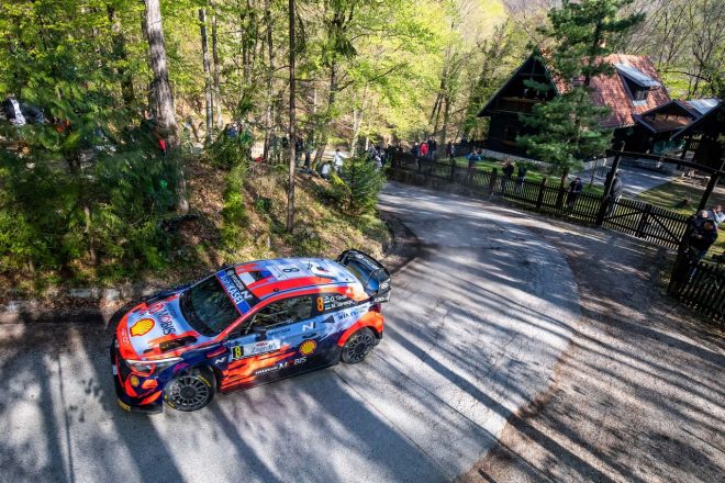オット・タナク（ヒュンダイi20クーペWRC）　2021年WRC第3戦クロアチア