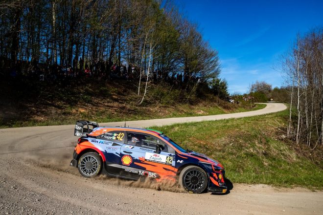 クレイグ・ブリーン（ヒュンダイi20クーペWRC）　2021年WRC第3戦クロアチア