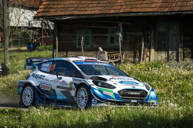 ガス・グリーンスミス（フォード・フィエスタWRC）　2021年WRC第3戦クロアチア