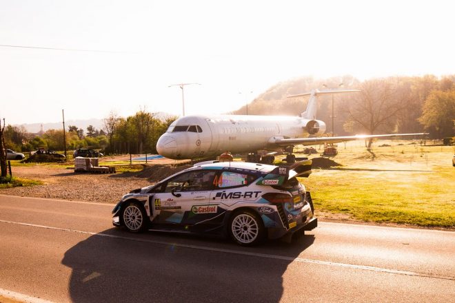 ガス・グリーンスミス（フォード・フィエスタWRC）　2021年WRC第3戦クロアチア