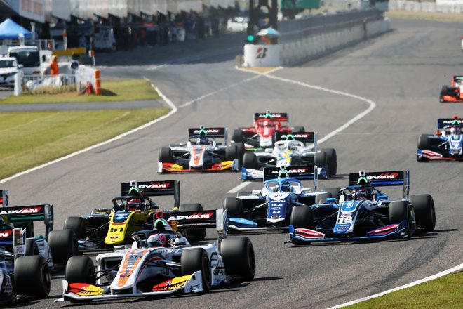 スタートの失敗が響いた大湯都史樹（TCS NAKAJIMA RACING）