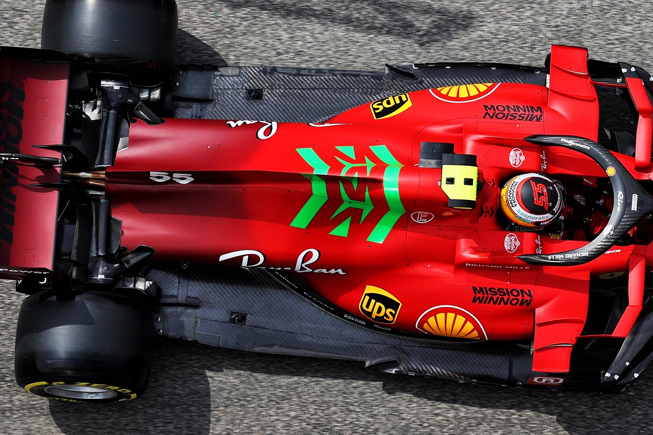 2021年F1エミリア・ロマーニャGP　カルロス・サインツJr.（フェラーリ）