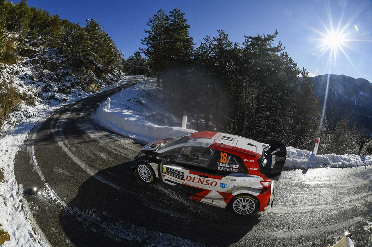 勝田貴元（トヨタ・ヤリスWRC）