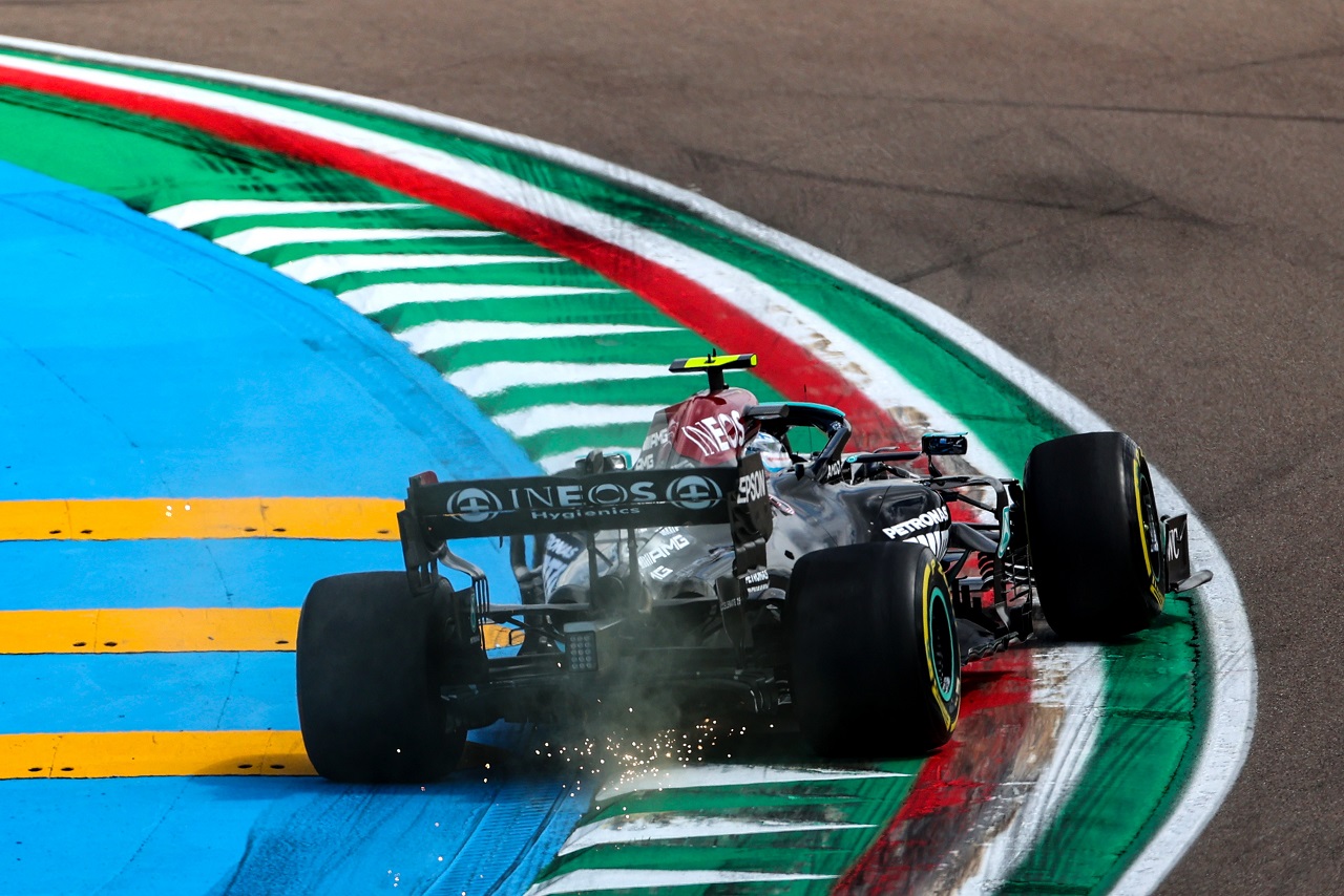 2021年F1第2戦エミリア・ロマーニャGP　バルテリ・ボッタス（メルセデス）