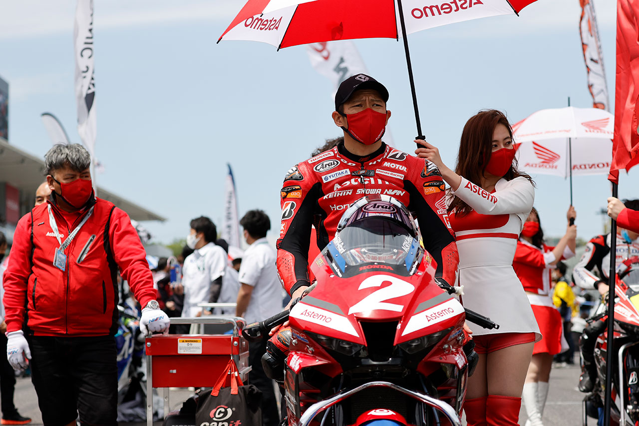 清成龍一（Astemo Honda Dream SI Racing）／2021年全日本ロード第2戦鈴鹿2&4レース JSB1000