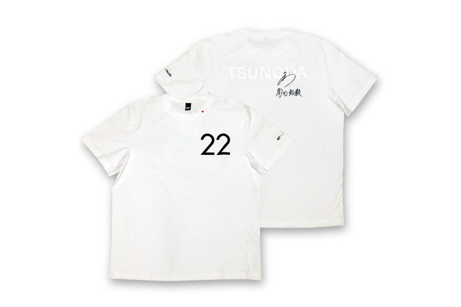 スクーデリア・アルファタウリ・ホンダ・チーム　角田裕毅 ドライバーTシャツ