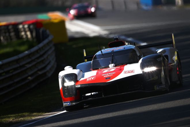 8号車トヨタGR010ハイブリッド 2021WECプロローグ